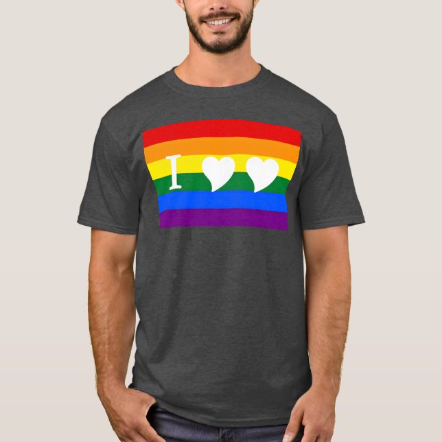 Camiseta Eu Amo Amo amigo (Frente)