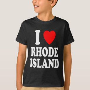 Camiseta Eu Amo (amo) Rhode Island Viagens Turismo Férias