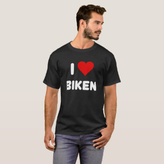 Camiseta Eu amo andar de bicicleta