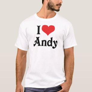 Camiseta Eu Amo Andy