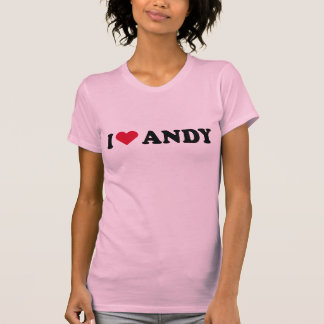 CAMISETA EU AMO ANDY