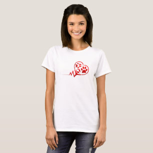 Camiseta eu amo animais