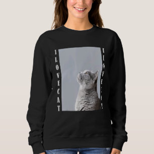 Camiseta Eu Amo Animais Que Adoram Gato Para Homens Mulhere