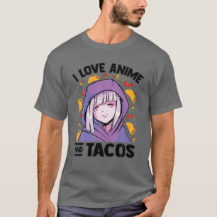 Camiseta Eu Amo Animes E Avocados - Kawaii Blushing Otaku