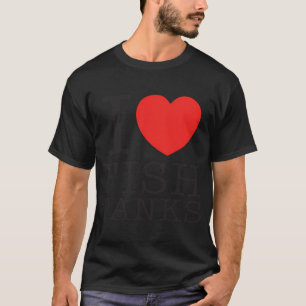 Camiseta Eu Amo Aquários