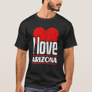 Camiseta Eu Amo Arizona Melhor Estado De Casa I Arizona Car
