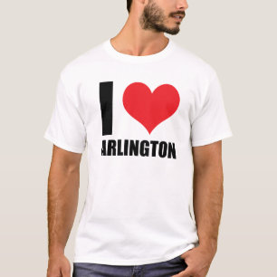 Camiseta Eu amo Arlington