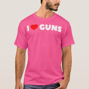 Camiseta Eu Amo Armas