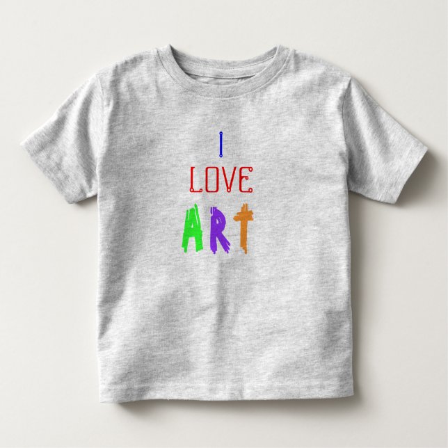 Camiseta Eu Amo Arte (Frente)