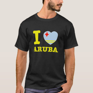 Camiseta Eu amo Aruba