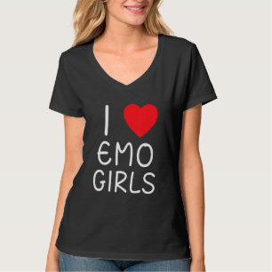 Camiseta Eu Amo As Meninas Emo Eu Corto As Meninas Emo 13