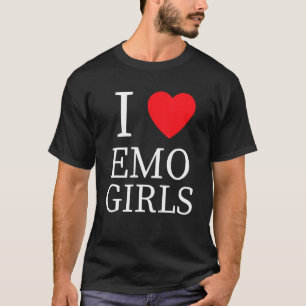 Camiseta Eu Amo As Meninas Emo Eu Corto As Meninas Emo 4