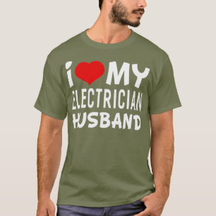 Camiseta Eu Amo As Minhas Mulheres Elétricas De Huband