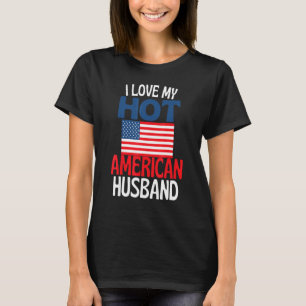 Camiseta Eu Amo As Minhas Relações Com A América Do Marido