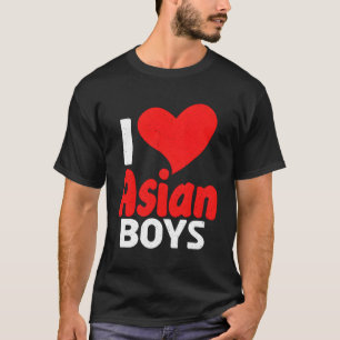 Camiseta Eu amo asiático