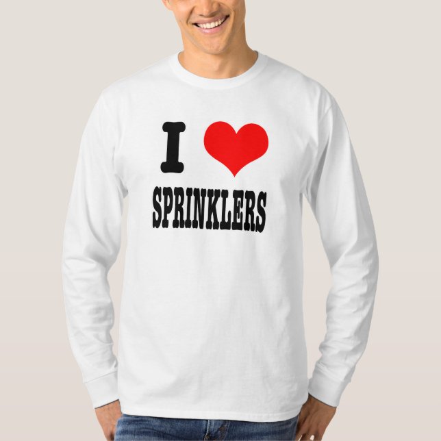 Camiseta EU AMO aspersores (Frente)