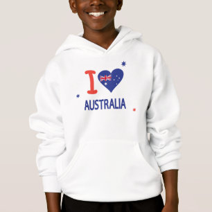 Camiseta EU AMO AUSTRÁLIA Austrália dia o 26 de janeiro