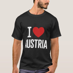 Camiseta Eu Amo Áustria Osterreich Esqui Verão Austríaco H