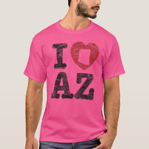 Camiseta Eu Amo Az Arizona Grand Canyon State Outdoor Acti