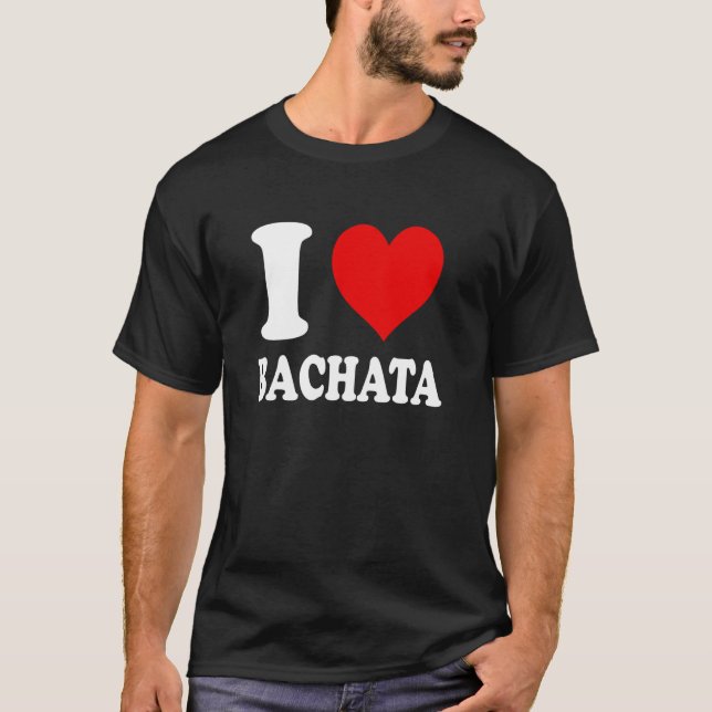 Camiseta Eu Amo Bachata (Frente)