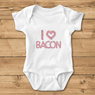 Camiseta Eu Amo Bacon