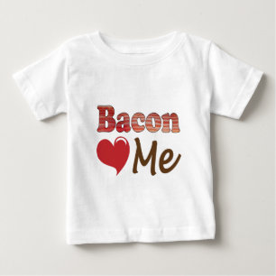 Camiseta Eu Amo Bacon