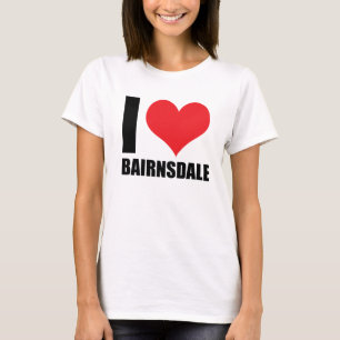 Camiseta Eu amo Bairnsdale