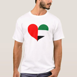 Camiseta Eu Amo Bandeira UAE
