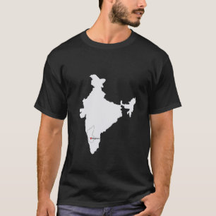 Camiseta Eu amo Bangalore Kannada Karnataka Gift