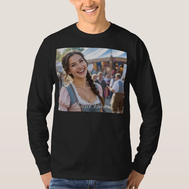 CAMISETA EU AMO BAVIERA (Frente)