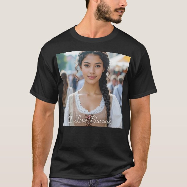 CAMISETA EU AMO BAVIERA (Frente)