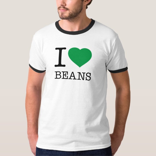 CAMISETA EU AMO BEANS (Frente)