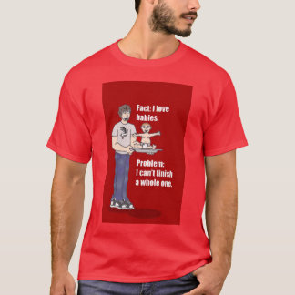 Camiseta Eu amo bebês…