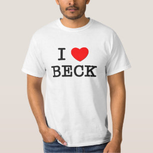 Camiseta Eu amo Beck