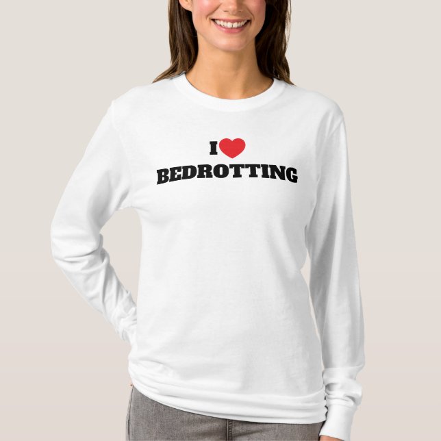 Camiseta Eu amo Bedrotting (Frente)