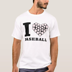 Camiseta Eu Amo Beisebol