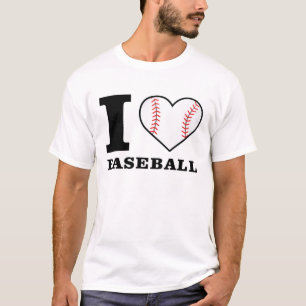 Camiseta Eu Amo Beisebol 
