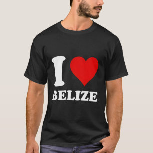 Camiseta Eu Amo Belize