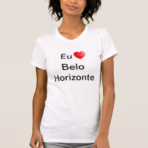 Camiseta eu amo Belo Horizonte