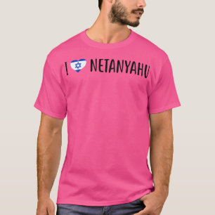 Camiseta Eu Amo Benjamin Netanyahu - Eu Corto Benjamin Neta