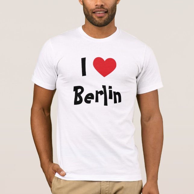 Camiseta Eu Amo Berlim (Frente)