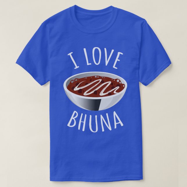 Camiseta Eu Amo Bhuna (Frente do Design)