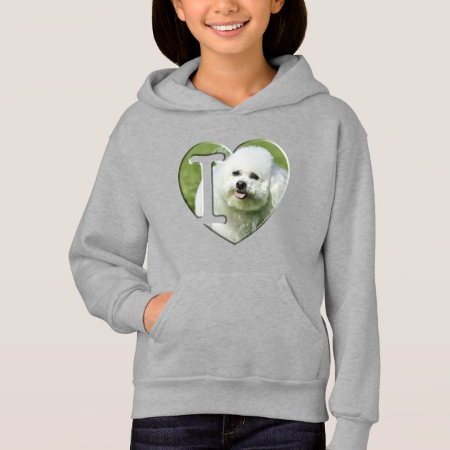 Camiseta Eu amo Bichon Frises - (Frente)