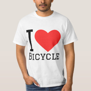 Camiseta Eu amo bicicleta