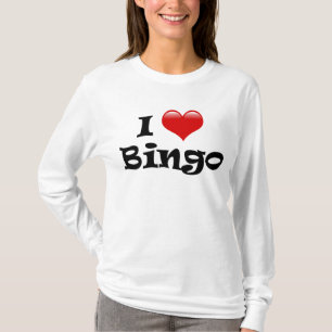 Camiseta Eu Amo Bingo