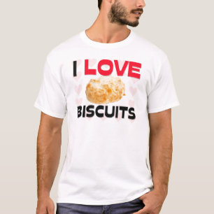 Camiseta Eu amo biscoitos