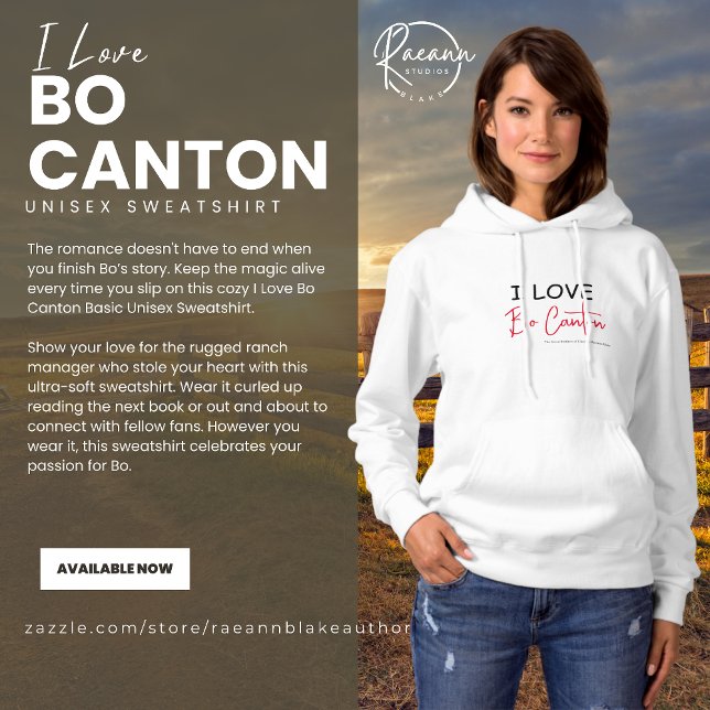 Camiseta Eu Amo Bo Canton Hoodie (Criador carregado)