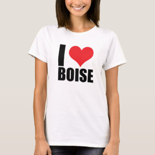 Camiseta Eu amo Boise