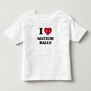 Camiseta Eu amo bolas do Matzoh