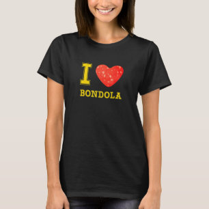 Camiseta Eu amo Bondola em Verona da cozinha Veronesa M